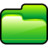 Folder Open Green Icon